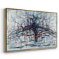Horizontal Tree, 1912 - Floater Framed Canvas Print
