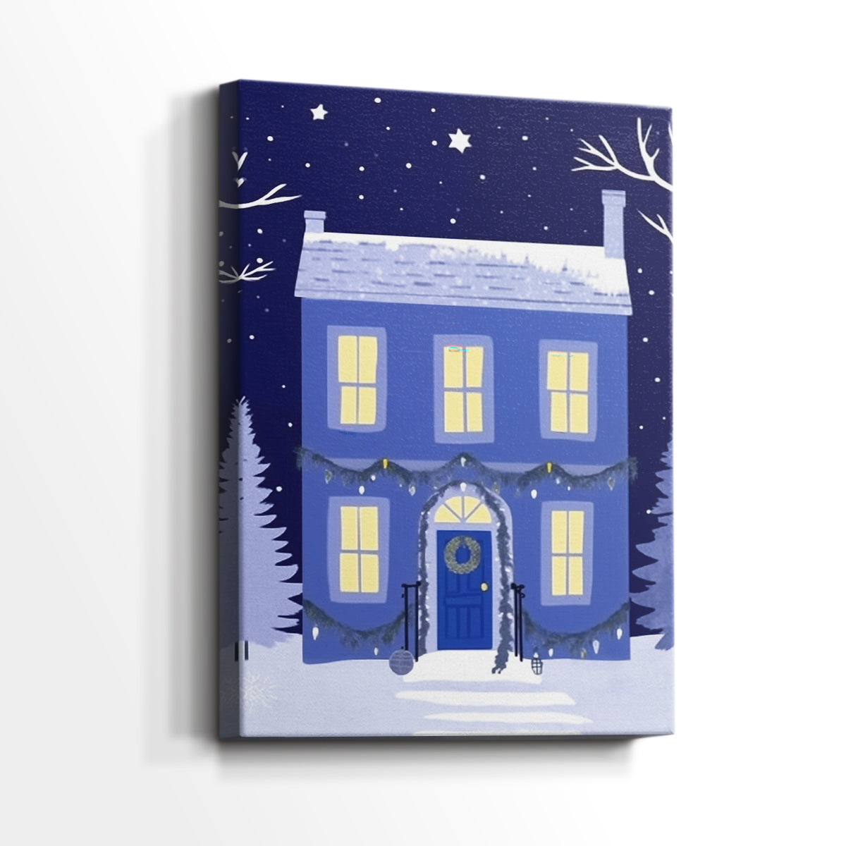 Stillwater Hearth at Dawn - Canvas Art Print