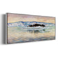 The Fjord, Near Christiania, 1893 - Floater Framed Canvas Print