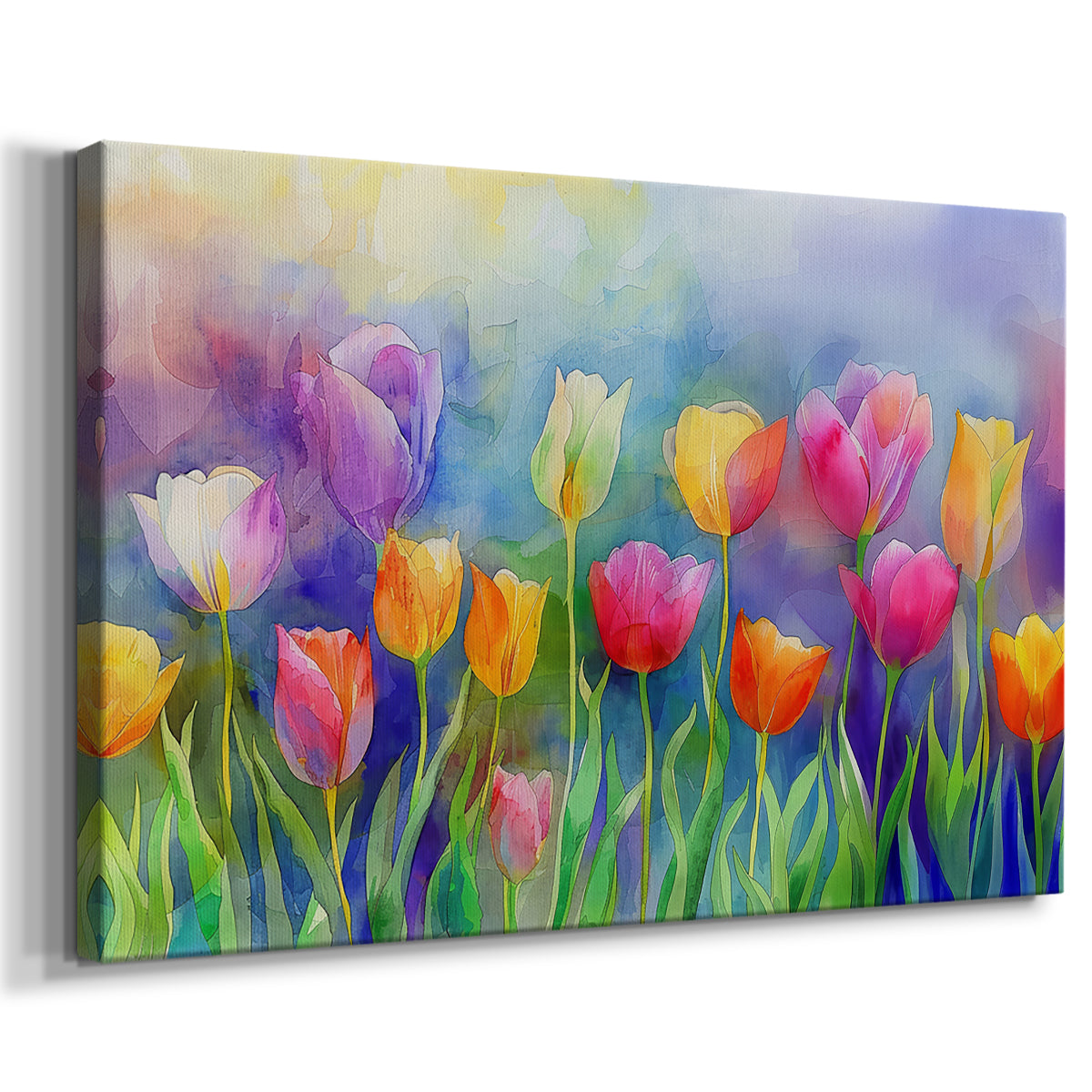 tulips,flowers,garden,spring,colorful,bloom,vibrant,nature,petals,sunlight,flora,growth,ornamental,landscape,seasonal,beauty,plant,blossom,landscape design,springtime,outdoor,horticulture,blossoms,brushstrokes,watercolor,symmetry,fragrant,eco-friendly,botanical,green,floral arrangement,vivid colors,cheerful,garden planning,picturesque,seasonal display,serenity