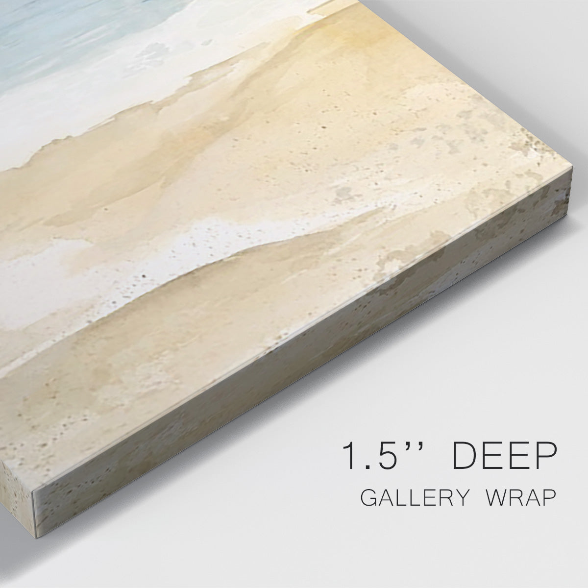 Tranquil Beach II Premium Gallery Wrapped Canvas - Ready to Hang