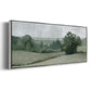 Soft Green Landscape II - Floater Framed Canvas Print