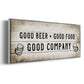 Good Company - Floater Framed Canvas Print
