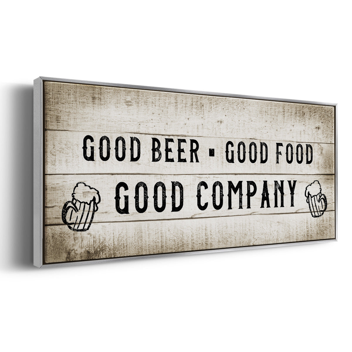 Good Company - Floater Framed Canvas Print