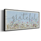 Bloomin Around Grateful - Floater Framed Canvas Print