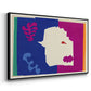 The Wolf (Le loup), from Jazz, 1947 - Floater Framed Canvas Print