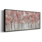 Blushing Spring - Floater Framed Canvas Print