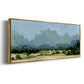 Wild Farmland I - Floater Framed Canvas Print