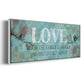 Love Between Us - Floater Framed Canvas Print