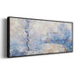 The Entrance to Giverny Under the Snow, 1885 - Floater Framed Canvas Print