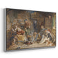 Highland Hospitality, 1832 - Floater Framed Canvas Print