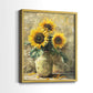 Floral Study Series CLXXI - Restickable Framed Art Set