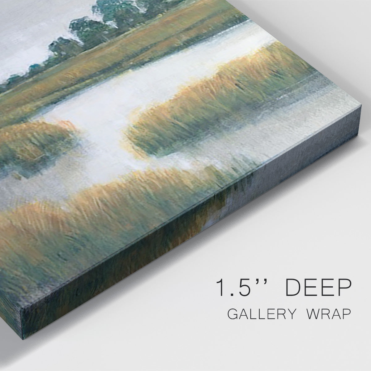 Salt Marshes II Premium Gallery Wrapped Canvas - Ready to Hang