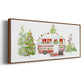 Holiday Camper II - Floater Framed Canvas Print