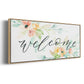 Welcome - Floater Framed Canvas Print