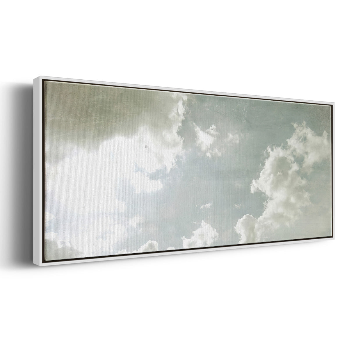 Sky Scrapers I - Floater Framed Canvas Print