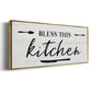 Bless this Kitchen - Floater Framed Canvas Print