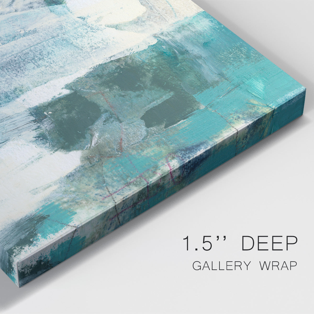 Terrene Abstract I Premium Gallery Wrapped Canvas - Ready to Hang