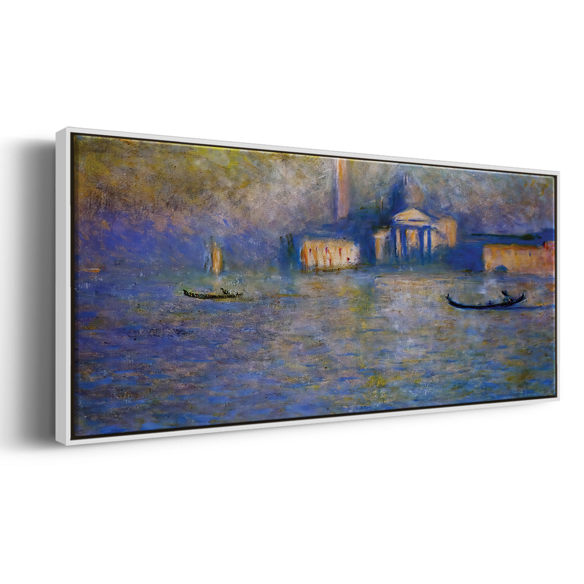 San Giorgio Maggiore, Twilight, 1908 - Floater Framed Canvas Print