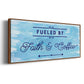 Fueled By - Floater Framed Canvas Print