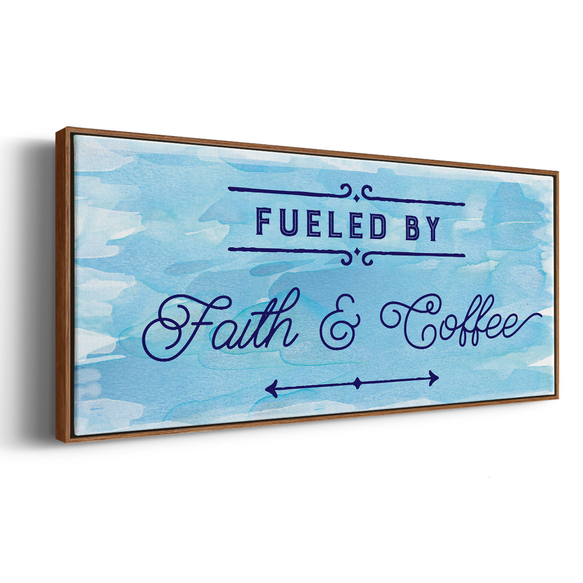 Fueled By - Floater Framed Canvas Print