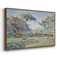 Comblat-le-Château, the Meadow, Opus 161, 1887 - Floater Framed Canvas Print