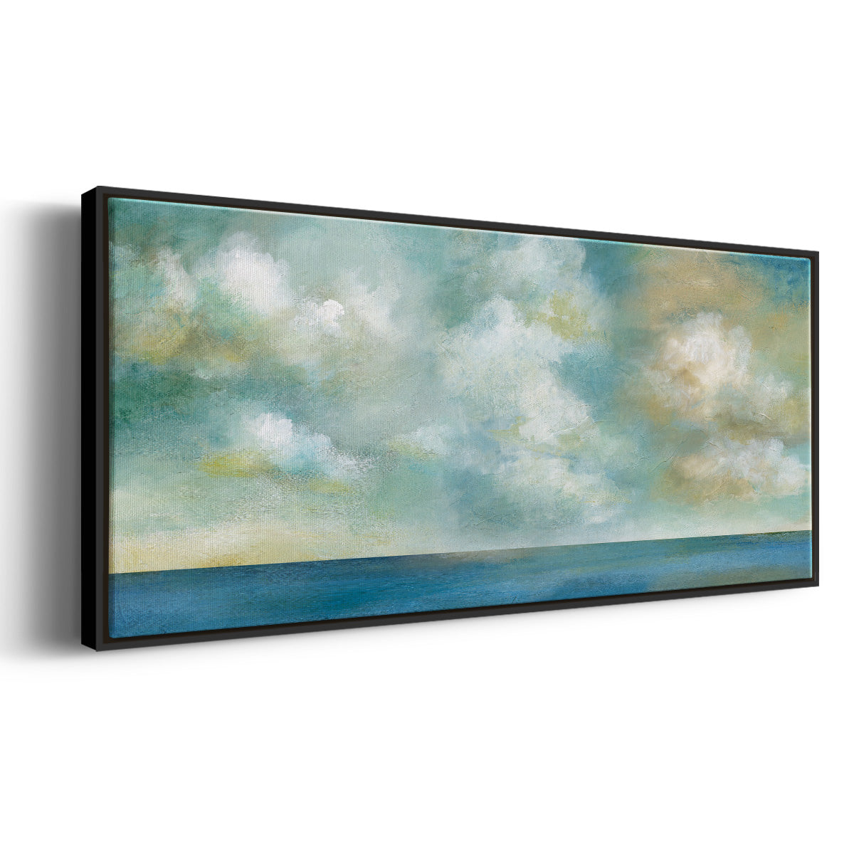 Cloudscape Vista II - Floater Framed Canvas Print