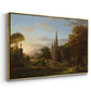 The Return, 1837 - Floater Framed Canvas Print