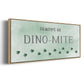 Dinomite - Floater Framed Canvas Print