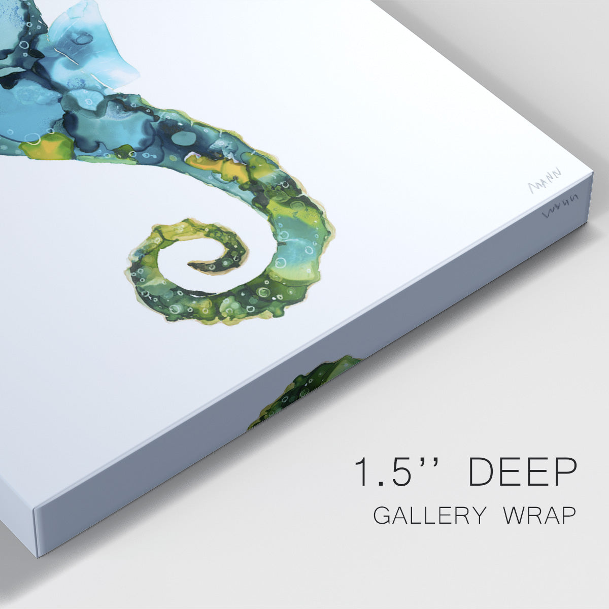 Seahorse Premium Gallery Wrapped Canvas - Ready to Hang