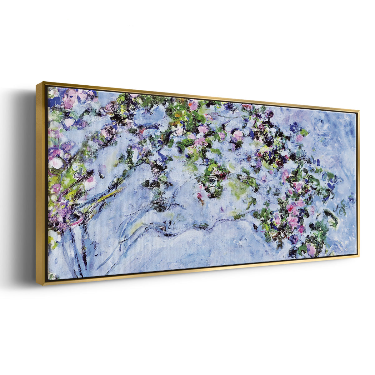 The Rose Bush, 1925 - Floater Framed Canvas Print