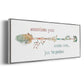 Wishing Arrow - Floater Framed Canvas Print