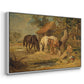 The Midday Meal, 1835 - Floater Framed Canvas Print