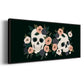 Skull & Snake Collection D - Floater Framed Canvas Print