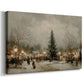 Dusk of Honeyed Manger - Canvas Art Print