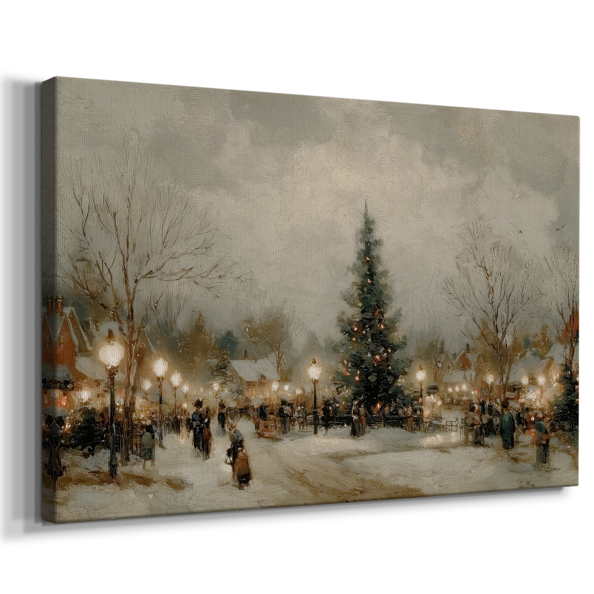 Dusk of Honeyed Manger - Canvas Art Print