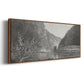Delaware Water Gap - Floater Framed Canvas Print