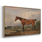 A Hunter in a Landscape, c. 1810 - Floater Framed Canvas Print