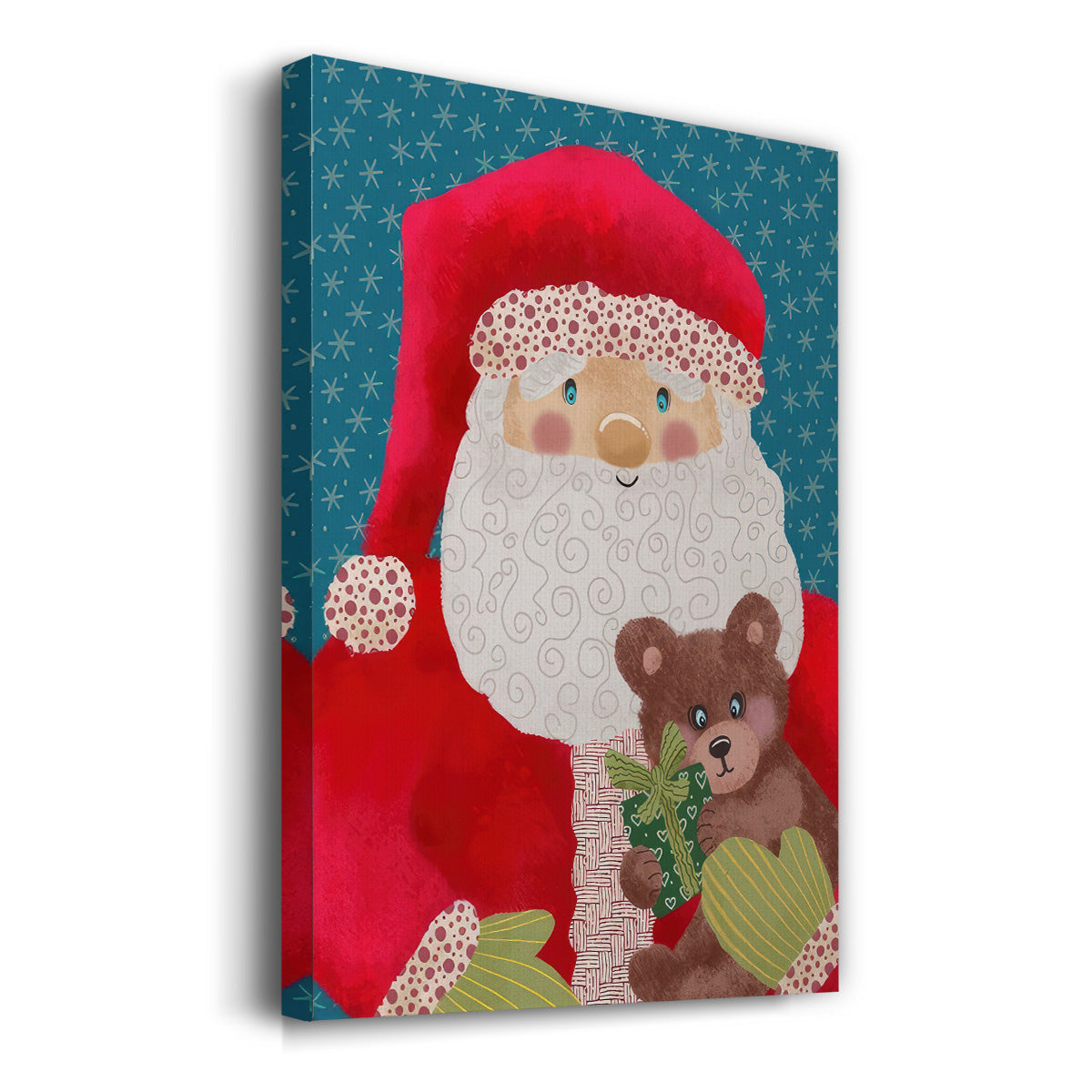 Santa Pack II - Gallery Wrapped Canvas