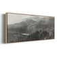 The Smoky Mountains - Floater Framed Canvas Print