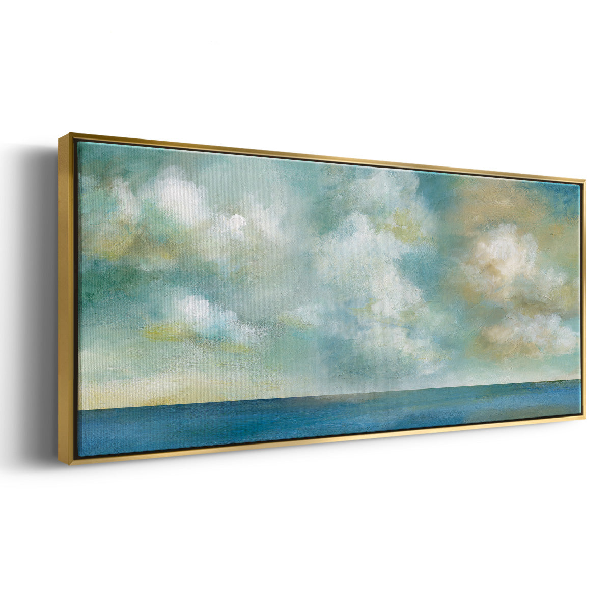 Cloudscape Vista II - Floater Framed Canvas Print