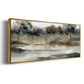 Serene River - Floater Framed Canvas Print