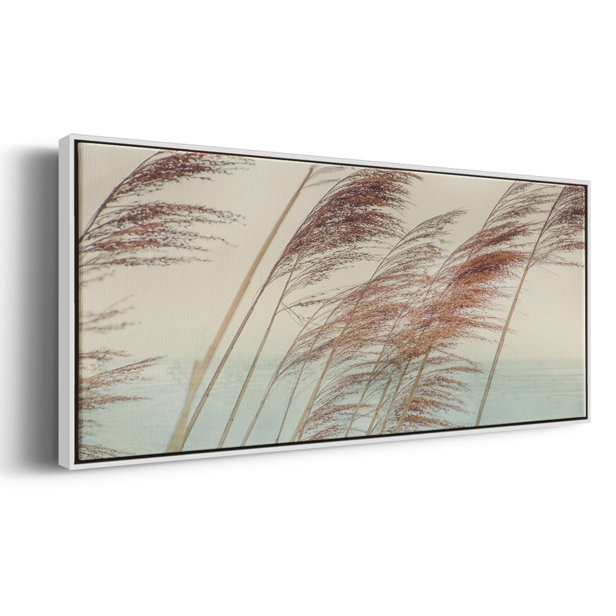 Windy II - Floater Framed Canvas Print