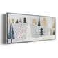 Christmas Chalet Collection D - Floater Framed Canvas Print