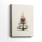 Mistletoe of Frostlit Carol - Canvas Art Print