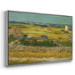 The Harvest, 1888 - Floater Framed Canvas Print