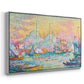 The Golden Horn, Constantinople, 1907 - Floater Framed Canvas Print