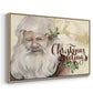 Christmas Greetings Collection A - Floater Framed Canvas Print