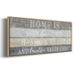 Home Is Where - Floater Framed Canvas Print