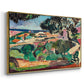 Landscape at Collioure, 1907 - Floater Framed Canvas Print